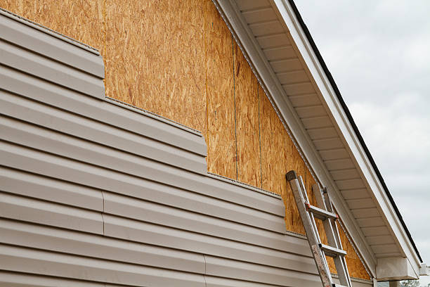 Professional Siding Repair technician working in Cockeysville, MD